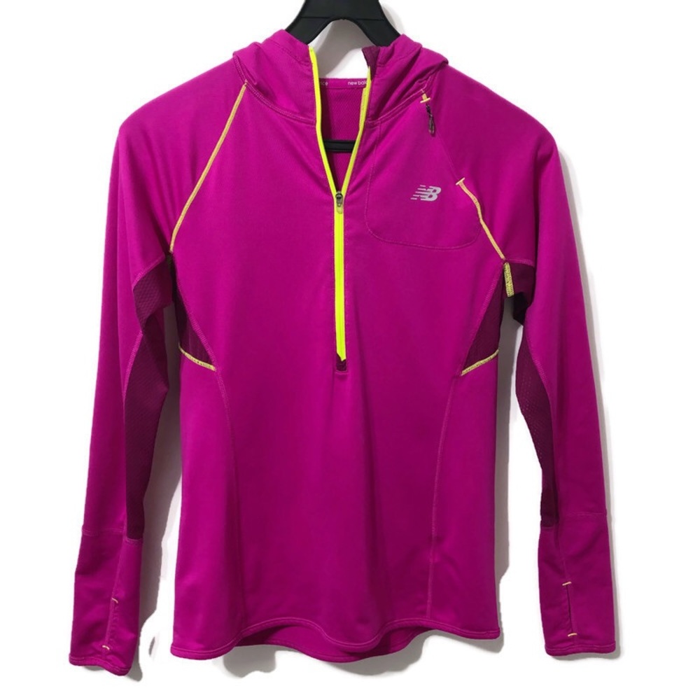 NEW BALANCE | Pink Running Hoodie | Size S